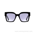 Unisex Oversized Square Uv400 Polarized Acetate Sunglasses